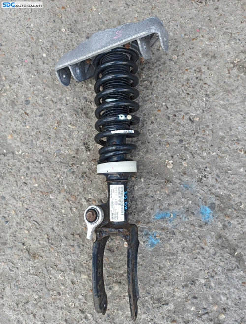 Amortizor Telescop cu Arc și Flansa Dreapta Fata Volkswagen Touareg 7L 2.5 TDI 2002 - 2010 Cod 7L64...