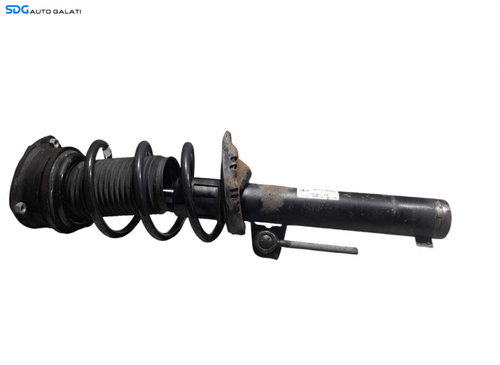 Amortizor Telescop cu Arc si Flansa Stanga Fata Volkswagen Passat B8 2.0 TDI 2015 - 2020 Cod 3Q04130...