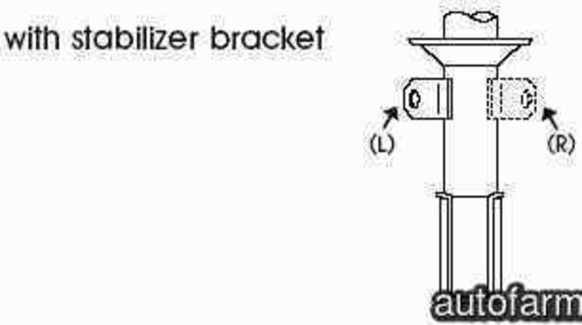 amortizor telescop KIA SHUMA FB KYB 333315