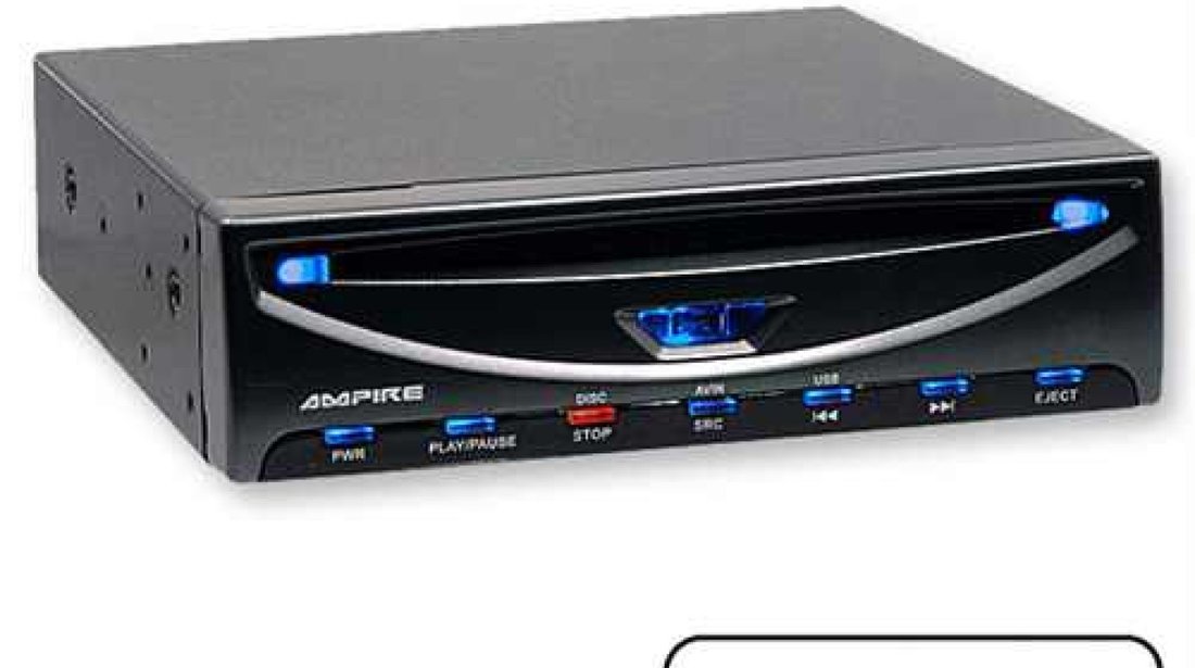 AMPIRE DVX104 DVD PLAYER AUTO DE TORPEDOU CU USB SD PLAYER INTEGRARE OEM