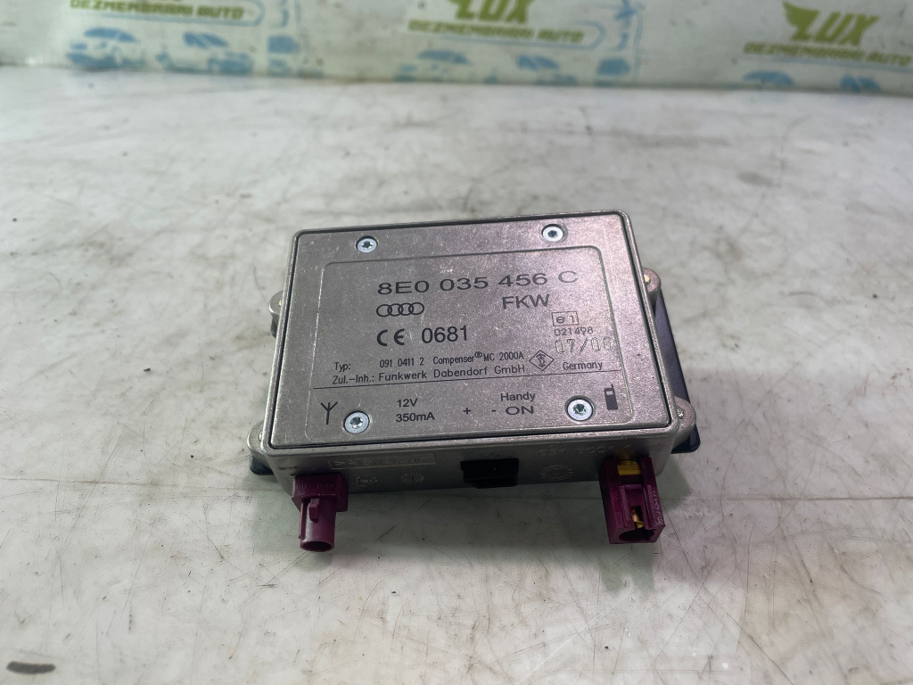Amplificator antena 8E0035456C Audi A4 B7 [2004 - 2008] 2.0 tdi BPW