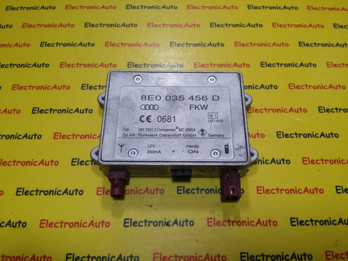 Amplificator Antena Audi, 8E0035456D, 0681,