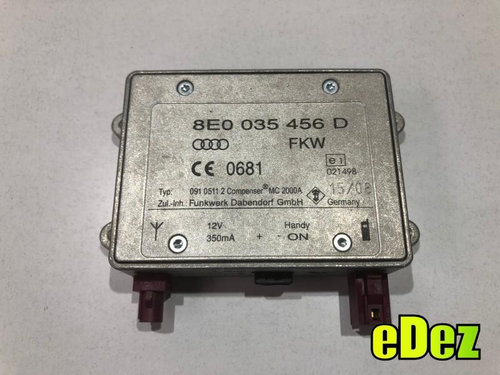 Amplificator antena Audi A4 (2007-2011) [8K2, B8] 8e0035456d