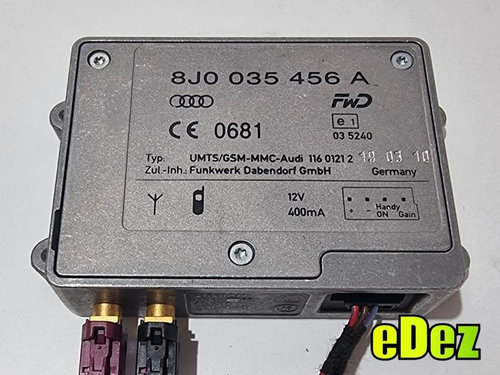 Amplificator antena Audi A4 Allroad (2009-2011) [8KH, B8] 8J0035456A