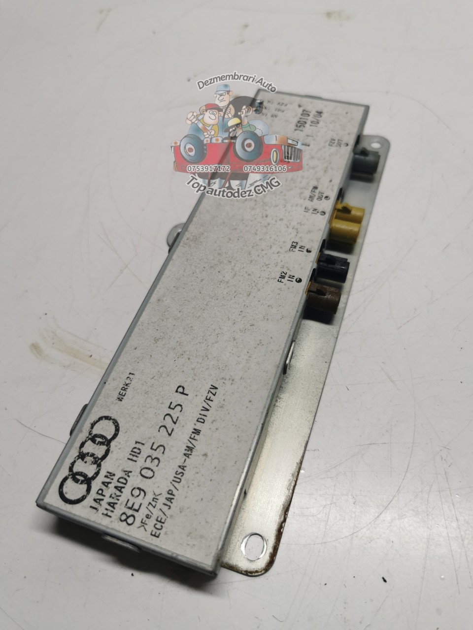 Amplificator antena Audi A4 B6 B7 8E9035225P antena radio