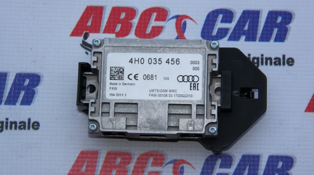 Amplificator antena Audi A8 D4 4H cod: 4H0035456 model 2014