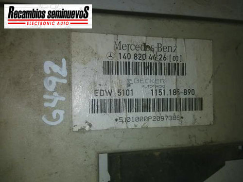 Amplificator ANTENA BECKER Radio MERCEDES-BENZ W140 140 820 44 26 / 1408204426 / 1151.185-890 / 1151...