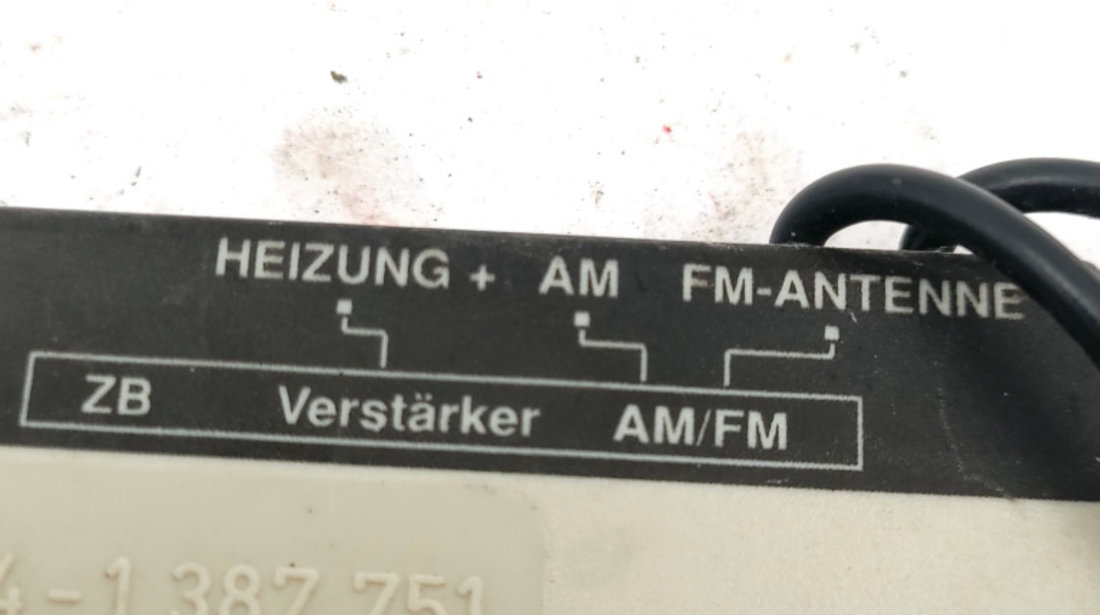 Amplificator Antena BMW 3 (E36) 1990 - 2000 1387751, 65241387751, 6524-1387751, A682553A, A682 553A