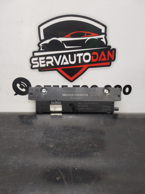 Amplificator antena BMW Seria 5 (2010-2017) [F11] 3.0 Motorina 2012, HAION / 6520 9266639 01 / 9266639