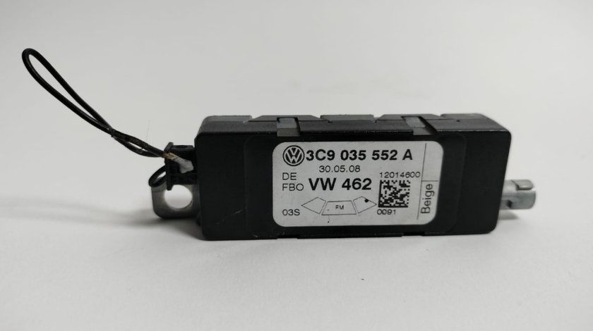 Amplificator antena FM 3C9035552A Volkswagen Passat B6 1.9 TDI OEM 3C9035552A