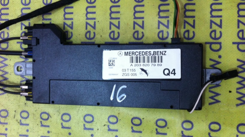 Amplificator antena Mercedes-Benz C-Class W203/S203/CL203 [facelift] [2004 - 2007] wagon 5-usi C220 CDI AT (150 hp) T-Model (S203)