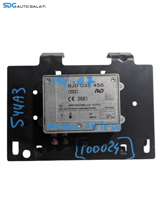 Amplificator Antena Modul Semnal Audi A5 8T 2009 - 2017 Cod 8J0035456 [P0024]