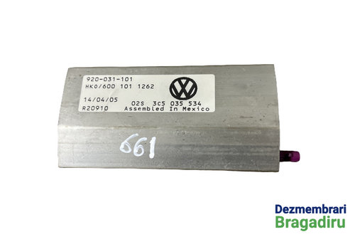 Amplificator antena radio 3C5035534 Volkswagen VW Passat B6 [2005 - 2010] Sedan 4-usi 2.0 TDI MT (14...