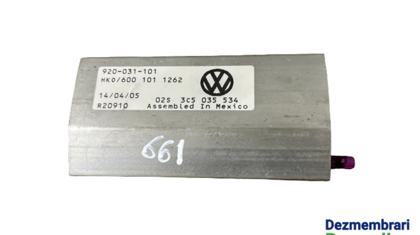 Amplificator antena radio 3C5035534 Volkswagen VW Passat B6 [2005 - 2010] Sedan 4-usi 2.0 TDI MT (140 hp) LA7W