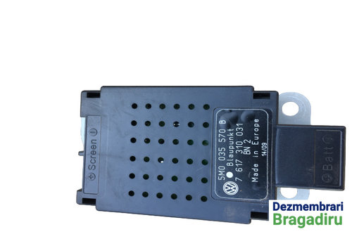Amplificator antena radio Cod: 5M0035570B 7617310031 Volkswagen VW Golf 6 [2008 - 2015] Hatchback 5-...
