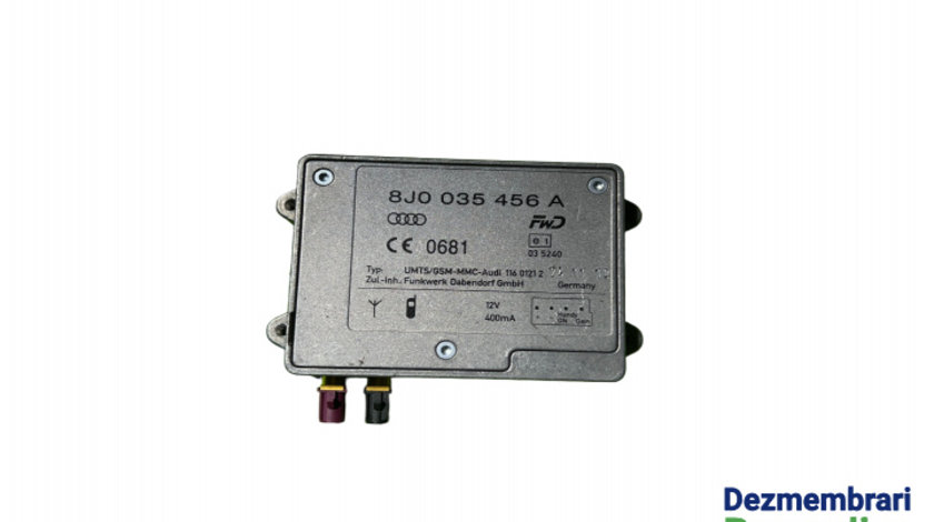 Amplificator antena radio Cod: 8J0035456A Audi A4 B8/8K [2007 - 2011] Sedan 4-usi 2.0 TDI multitronic (143 hp) Cod motor: CAGA