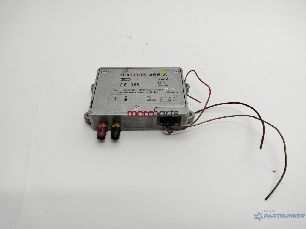 Amplificator antena telefon AUDI A4 IV 8K2, B8 2007 - 2015 8J0035456A