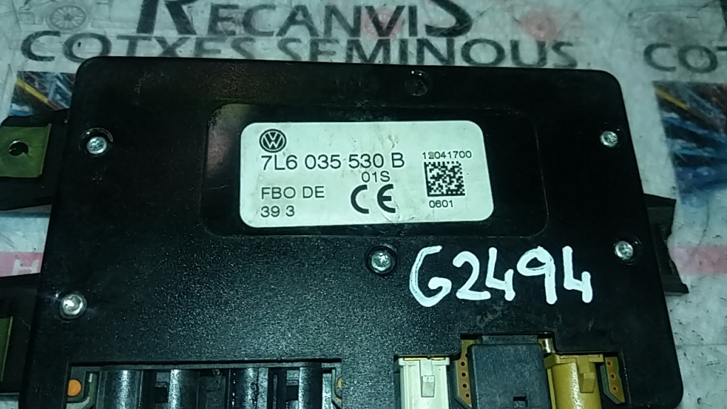 Amplificator ANTENA VOLKSWAGEN TOUAREG, 7L6035530B,