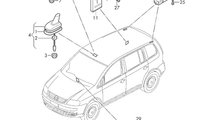 Amplificator antena Volkswagen Touran (1T) Monovol...