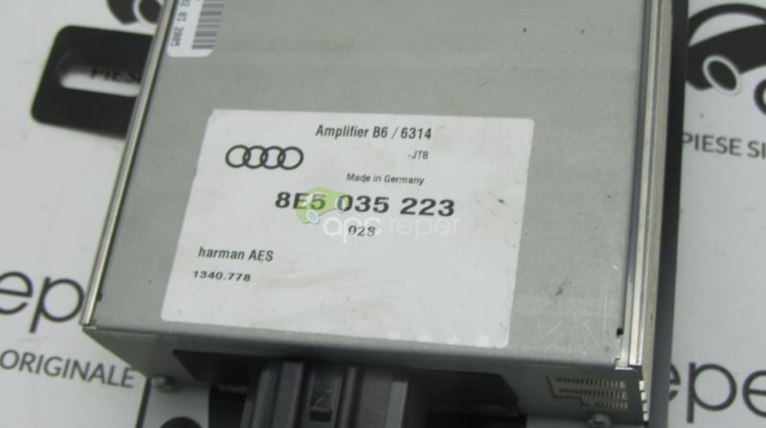Amplificator Audi A4 8E B6 / B7 cod 8E5035223 original