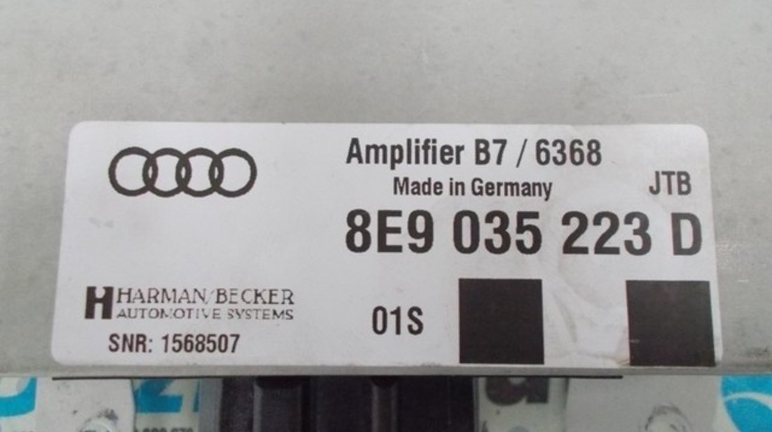 Amplificator Audi A4 8EC, cod E9035223D