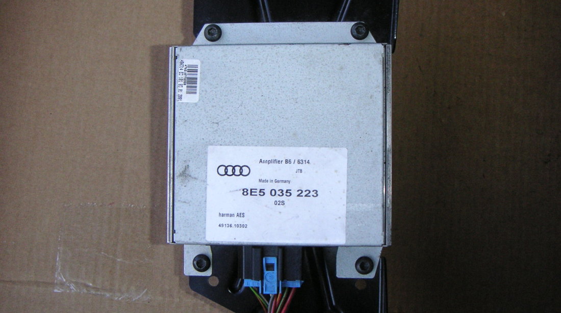 Amplificator Audi A4 B6 (2000-2004), B7 (2004-2008) cod 8E5035223