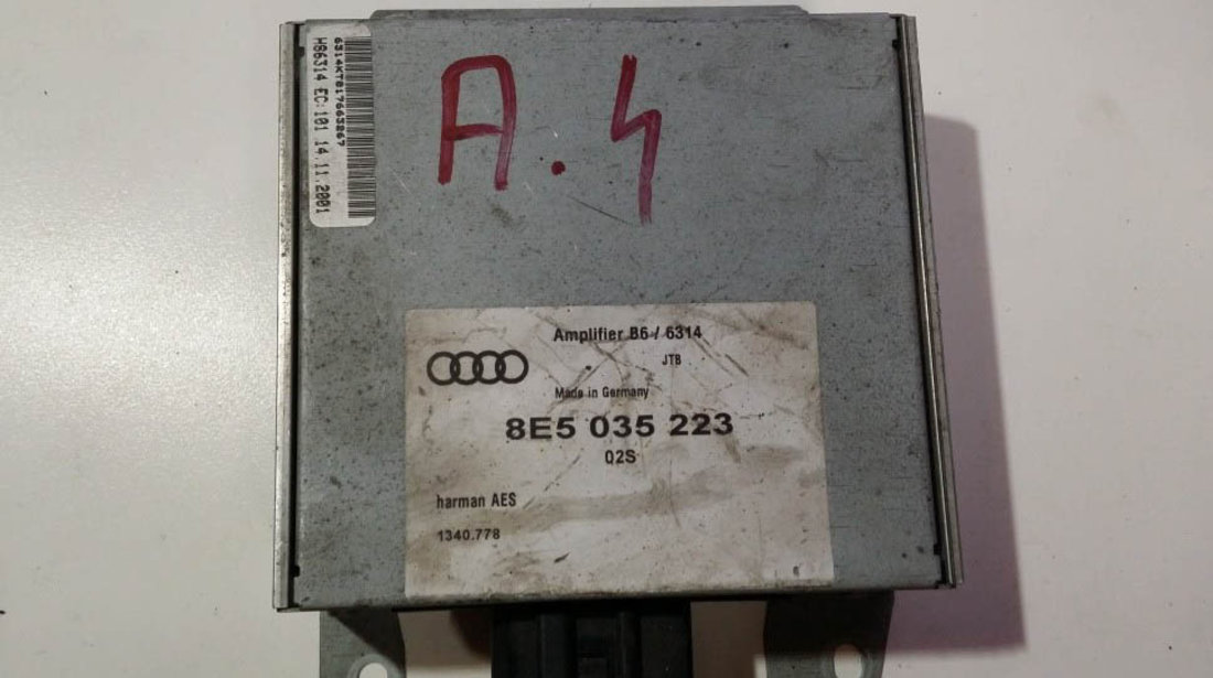 Amplificator Audi A4 B6 2001 2005 8E5035223