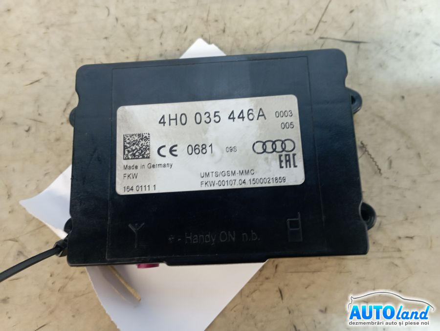 Amplificator Audio 4h0035446a Antena Audi A4 8K 2007