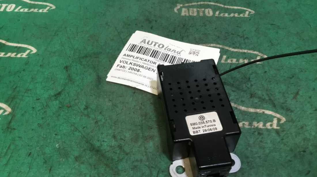 Amplificator Audio 5m0035570b Semnal Radio Volkswagen GOLF VI 2008