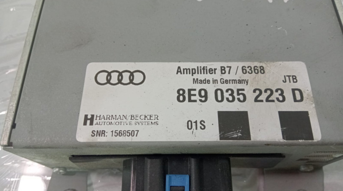 Amplificator audio 8e9035223d Audi A4 B7 [2004 - 2008] 2.0 tdi BPW