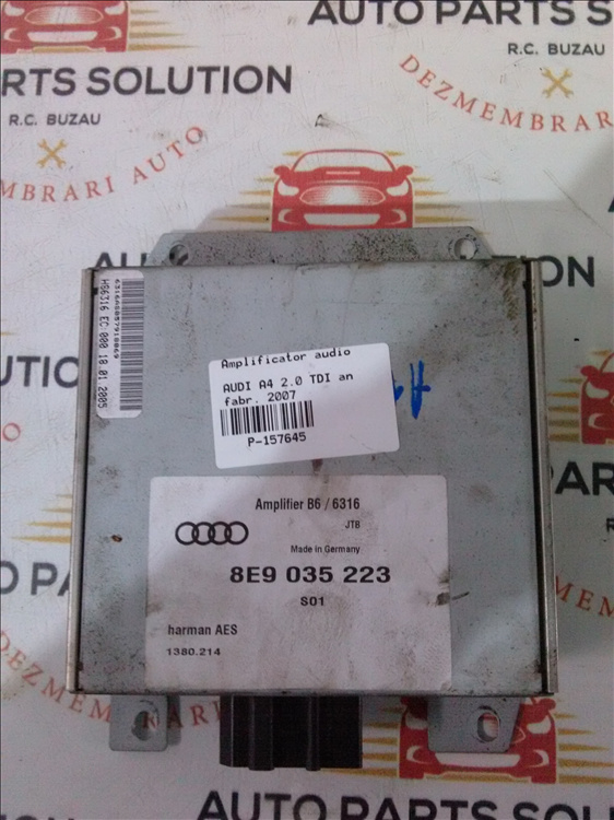 Amplificator audio AUDI A4 2.0 TDI an fabr. 2007