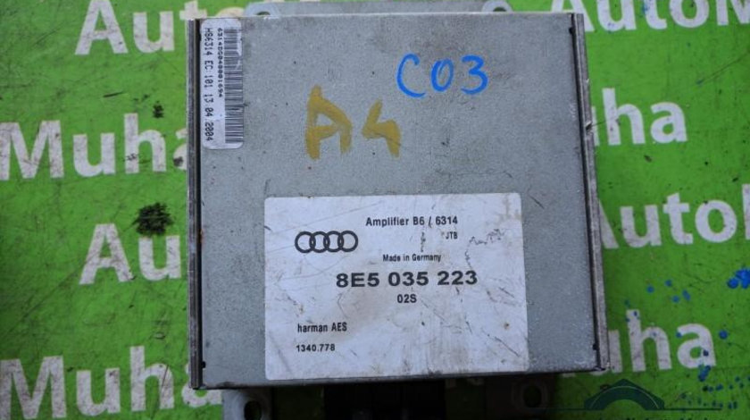 Amplificator audio Audi A4 (2001-2004) [8E2, B6] 8E5 035 223