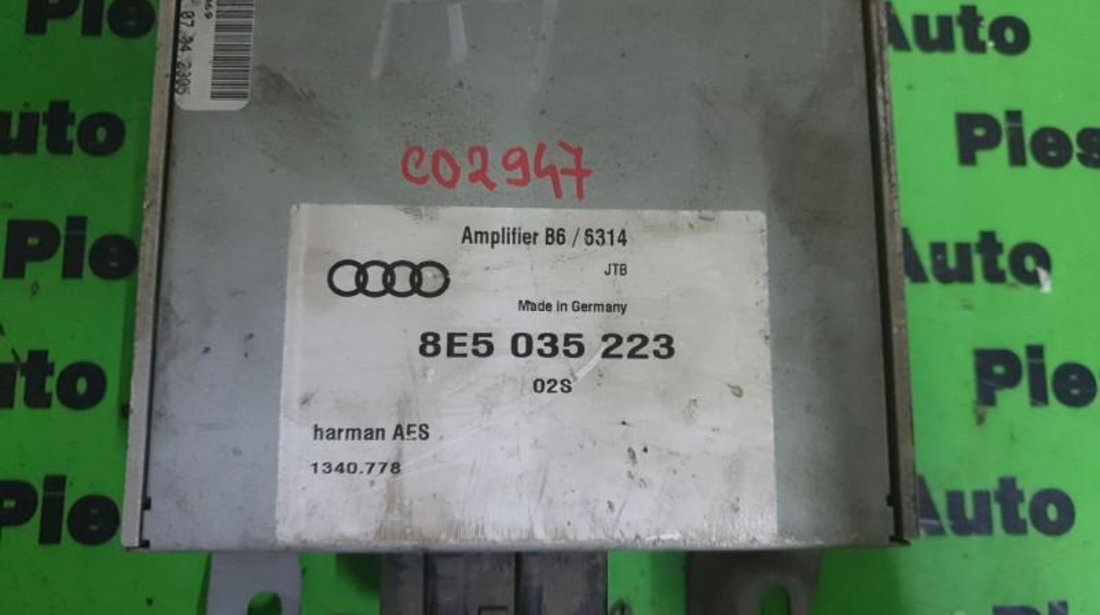 Amplificator audio Audi A4 (2001-2004) [8E2, B6] 8e5035223