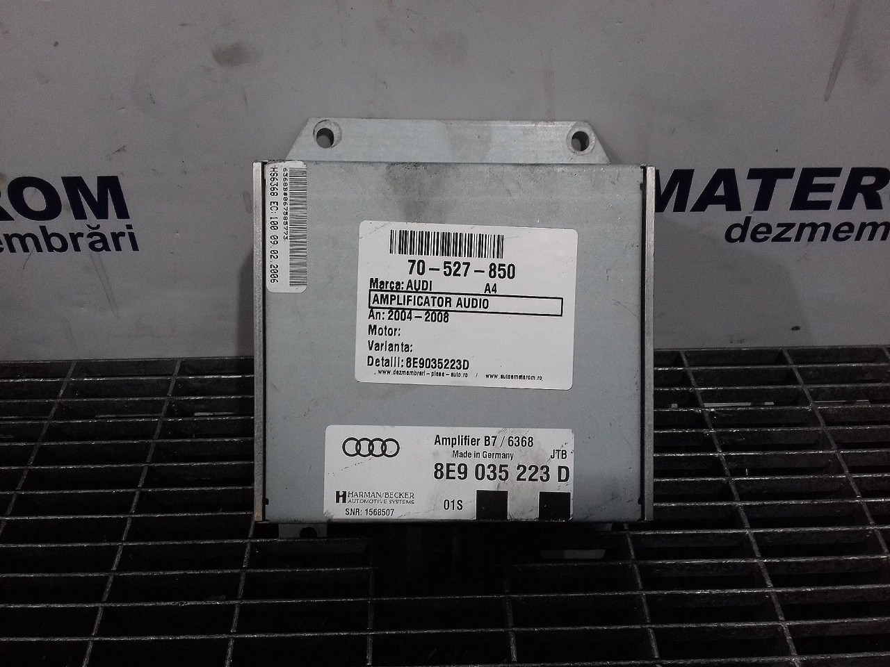 AMPLIFICATOR AUDIO AUDI A4 - - (2004 2007)
