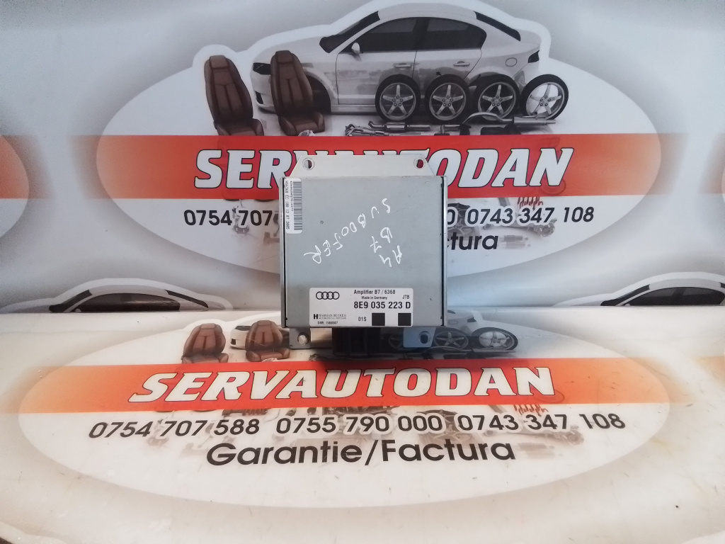 Amplificator audio Audi A4 (2004-2008) [8EC, B7] 2.0 Motorina 2007, 8E9035223D