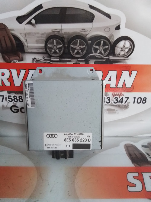 Amplificator audio Audi A4 (2004-2008) [8EC, B7] 2.2 Motorina 2007, 8E5035223D