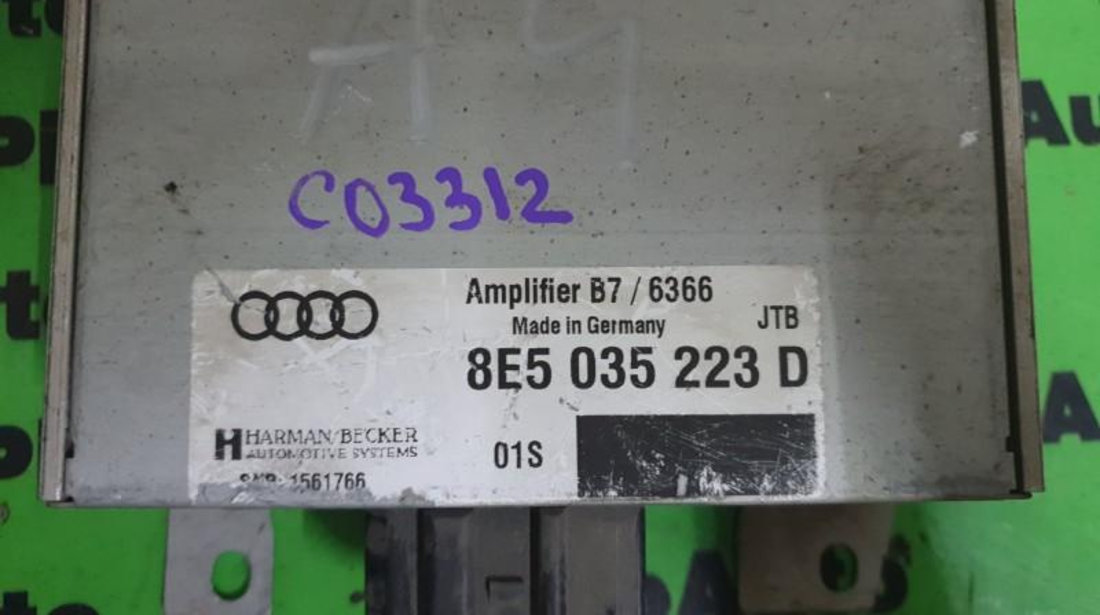 Amplificator audio Audi A4 (2004-2008) [8EC, B7] 8e5035223d