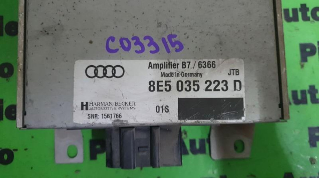 Amplificator audio Audi A4 (2004-2008) [8EC, B7] 8e5035223d