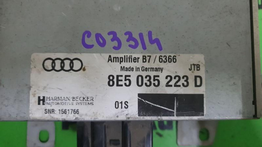 Amplificator audio Audi A4 (2004-2008) [8EC, B7] 8e5035223d