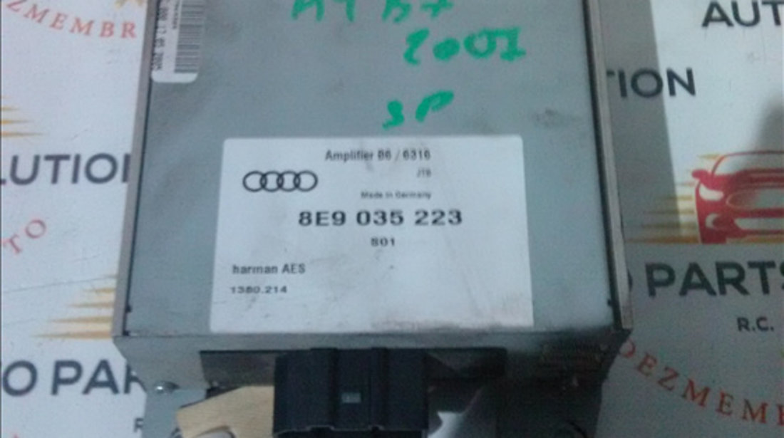 Amplificator audio AUDI A4 2004-2008 (B7)