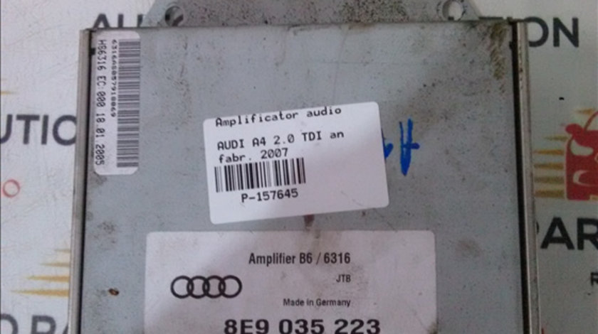 Amplificator audio AUDI A4 2004-2008 (B7)