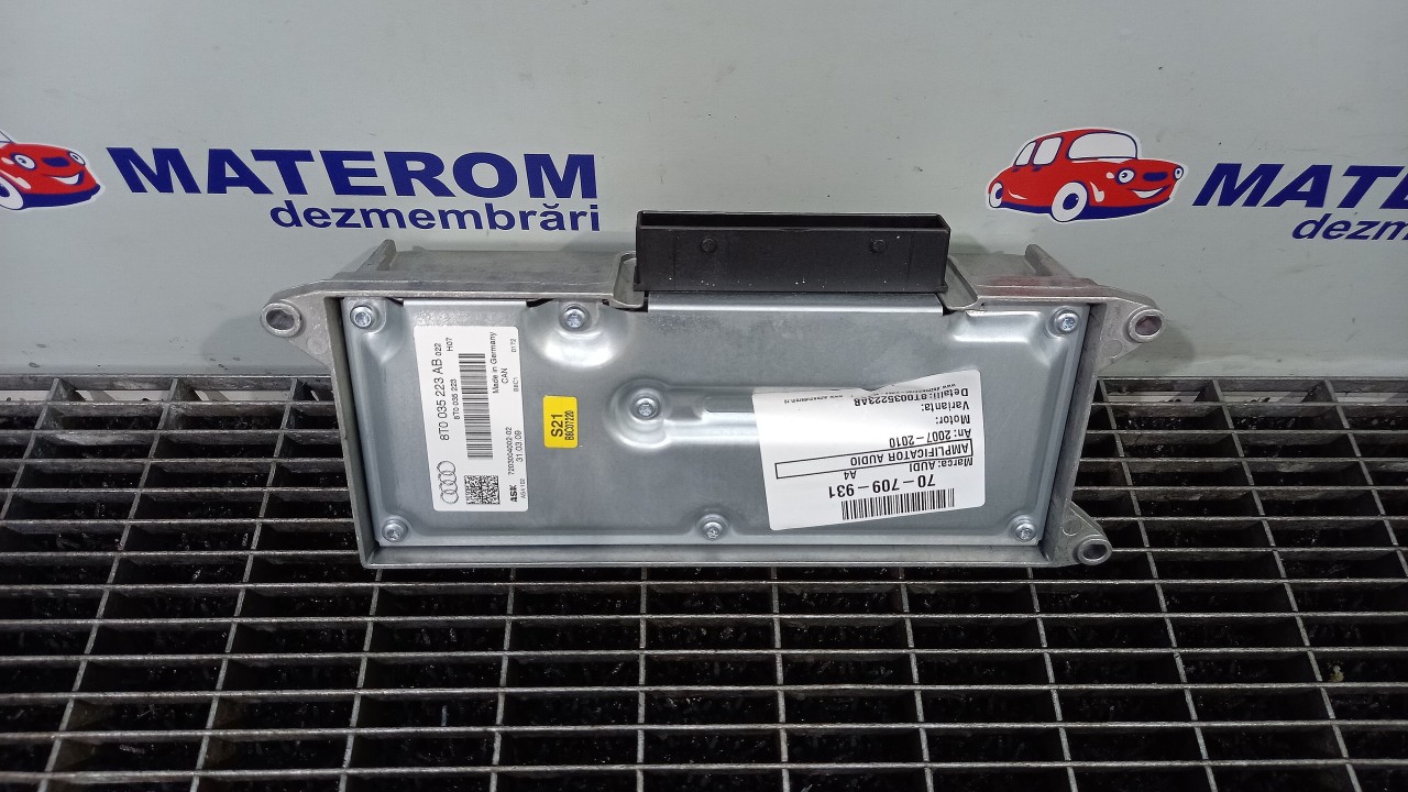 AMPLIFICATOR AUDIO AUDI A4 - - (2007 2011)