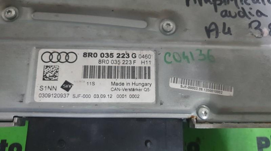 Amplificator audio Audi A4 (2007->) [8K2, B8] 8r0035223g