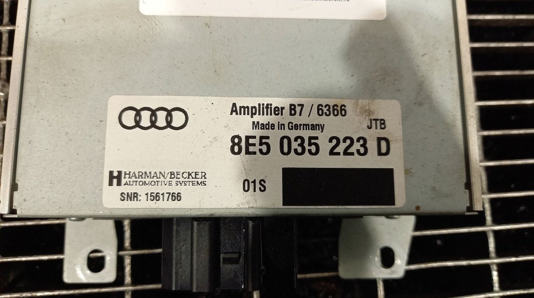 AMPLIFICATOR AUDIO AUDI A4 A4 - (2004 2007)