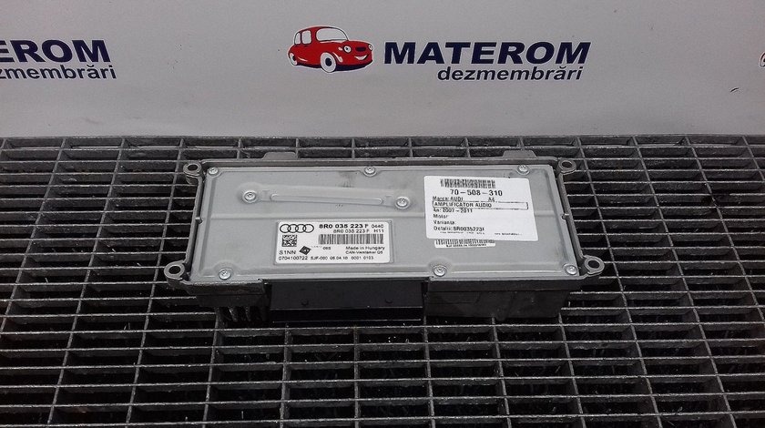 AMPLIFICATOR AUDIO AUDI A4 A4 - (2007 2011)