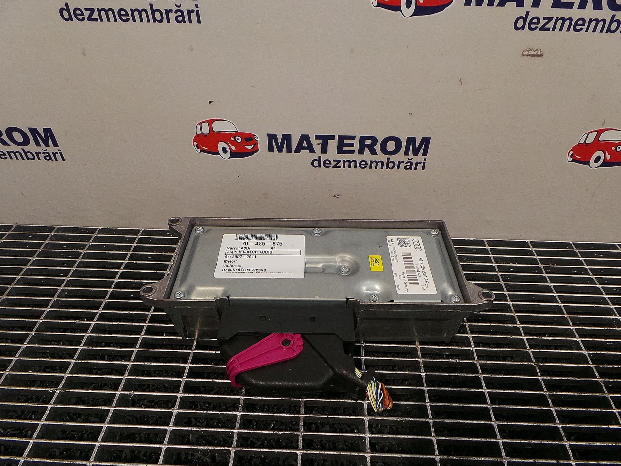 AMPLIFICATOR AUDIO AUDI A4 A4 - - (2007 2011)