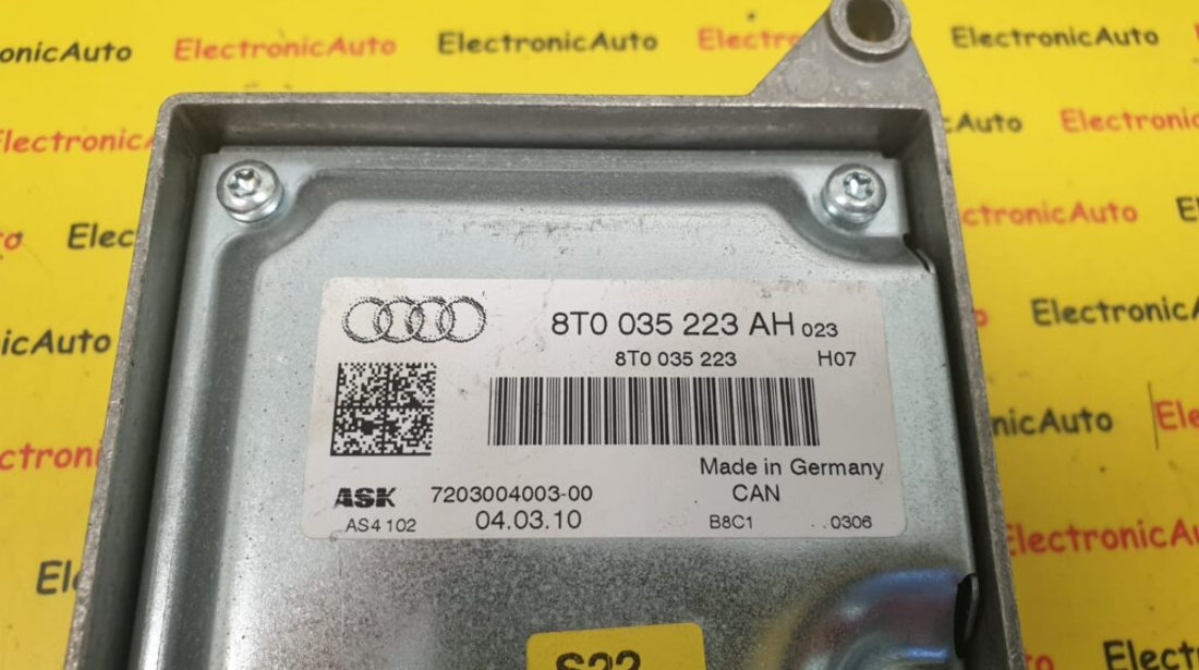 Amplificator Audio Audi A4-A5, 8T0035223AH, 8T0035223, CAN,