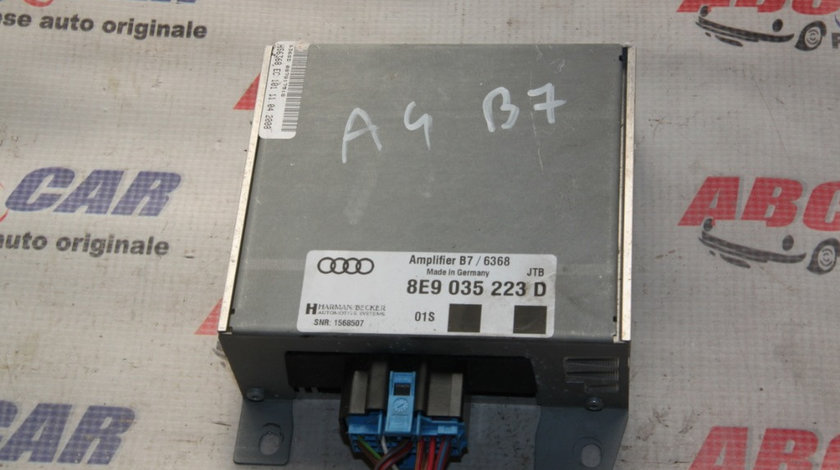 Amplificator audio Audi A4 B7 2004-2008 cod: 8E0035223D