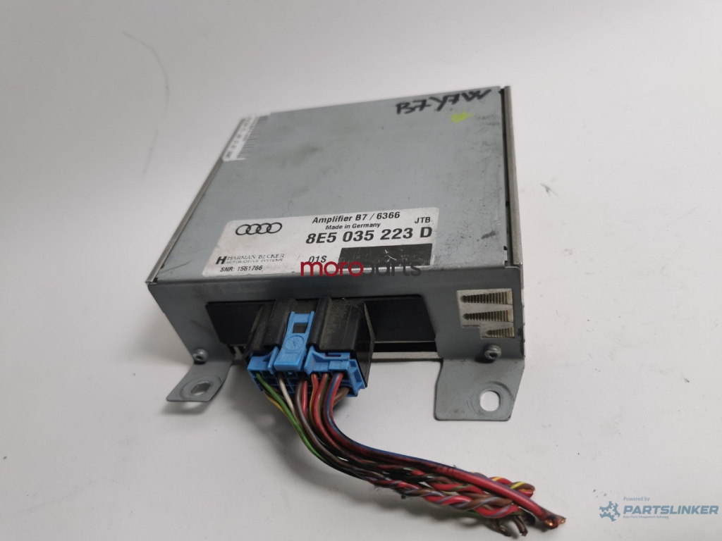 Amplificator audio Audi A4 B7 (8E) Sedan 2008 2.0 TDI OEM 8E5035223D