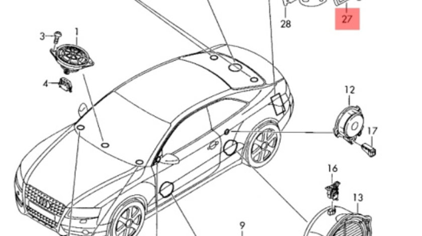 Amplificator audio Audi A4 B8 2.0 TDI CAG OEM 8T0035223J